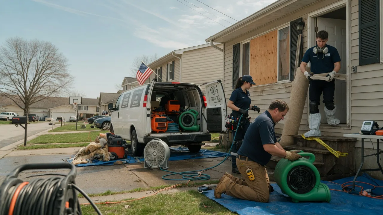 Water Damage Restoration in Lily, KY near me